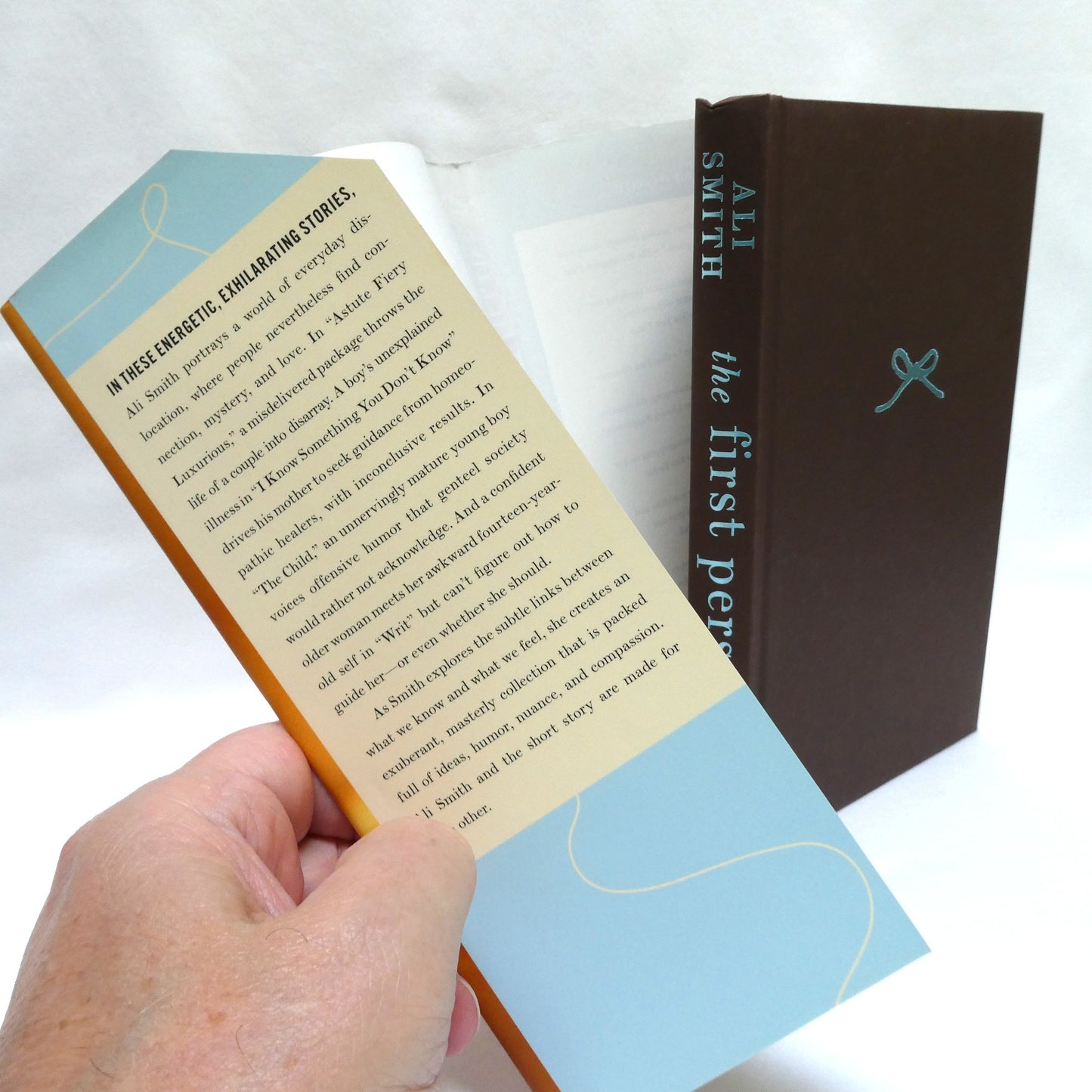 THE FIRST PERSON and Other Stories, by Ali Smith (1st Ed. SIGNED)