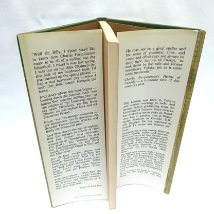 CHARLIE FARQUHARSON'S HISTORY OF CANADA, by Don Harron (1st Ed. SIGNED)