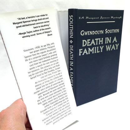 DEATH IN A FAMILY WAY, A Margaret Spencer Mystery, by Gwendolyn Southin (1st Ed. SIGNED)