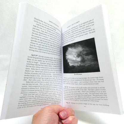 WAITING FOR THE MOON, The Ship's Log of Tamarack II, by Sue Blair (1st Ed. SIGNED)