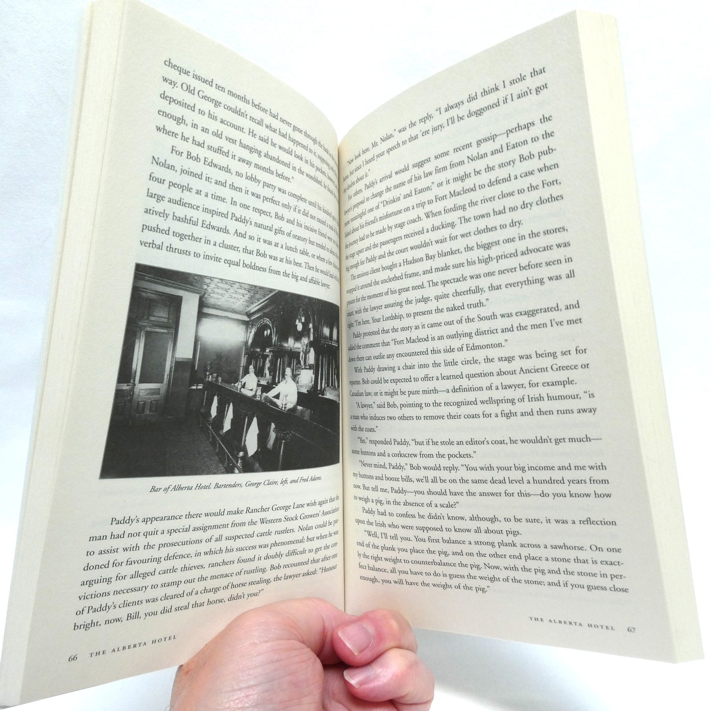 EYE OPENER BOB, The Story of Bob Edwards, by Grant MacEwan and Annotated by James Martin (1st Ed. SIGNED)