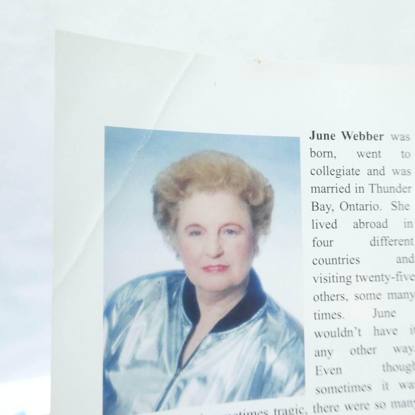 THE JOURNAL OF AN EXTERNAL WIFE, by June Webber (1st Ed. SIGNED)