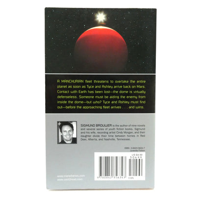 MARS DIARIES, LAST STAND MISSION 10, by Sigmund Brouwer (1st Ed. SIGNED)