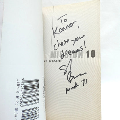 MARS DIARIES, LAST STAND MISSION 10, by Sigmund Brouwer (1st Ed. SIGNED)