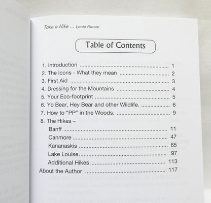 TAKE A HIKE WITH YOUR CHILDREN, From Tots to Tweens in The Canadian Rockies, by Lynda Pianosi (1st Ed. SIGNED)