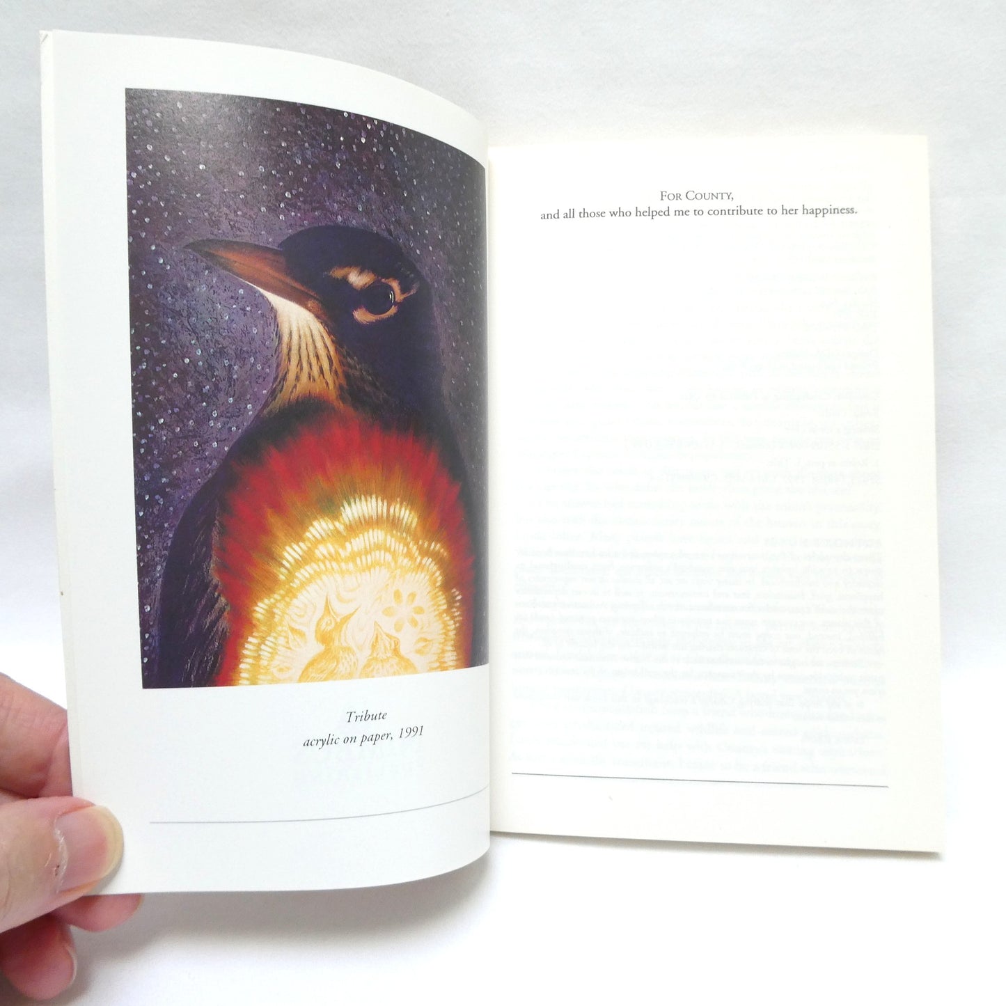 SHARING A ROBIN'S LIFE, by Linda Johns (1st Ed. SIGNED)
