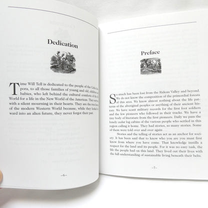 TIME WILL TELL, Stories of the Rideau Valley, by Diana Beresford-Kroeger (1st Ed. SIGNED)