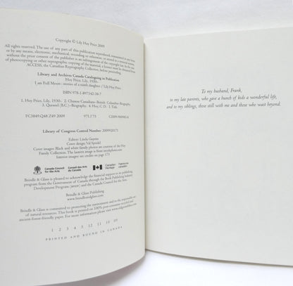 I AM FULL MOON, Stories of a Ninth Daughter, by Lily Hoy Price (1st Ed. SIGNED)