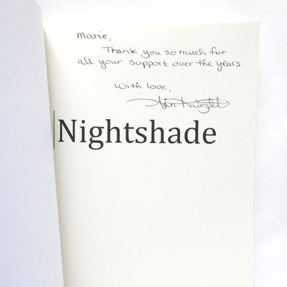 NIGHTSHADE, The Third Book in THE RISING SERIES, by Ann Knight (1st Ed. SIGNED)
