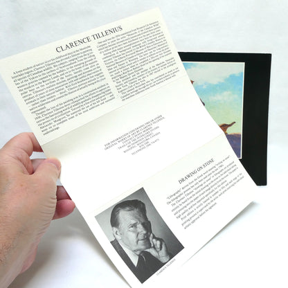 CLARENCE TILLENIUS, An Exhibition Presented by Agassiz Galleries of Winnipeg from 4-17 November 1984 (1st Ed. SIGNED)