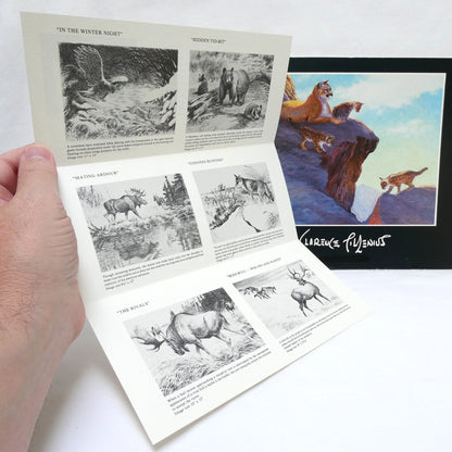 CLARENCE TILLENIUS, An Exhibition Presented by Agassiz Galleries of Winnipeg from 4-17 November 1984 (1st Ed. SIGNED)