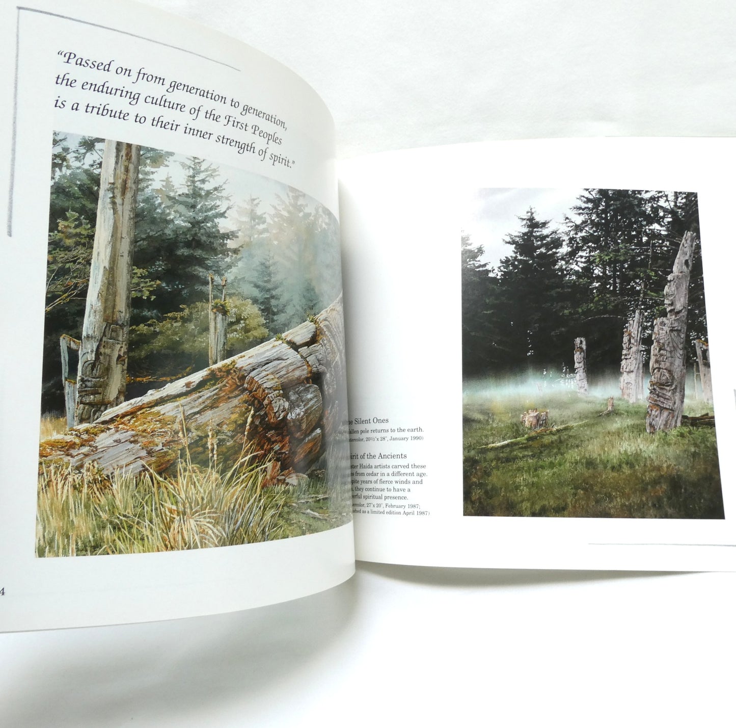 WEST COAST, Homeland of Mist, The Art of Carol Evans (1st Ed. SIGNED)