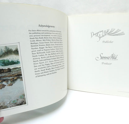 WEST COAST, Homeland of Mist, The Art of Carol Evans (1st Ed. SIGNED)