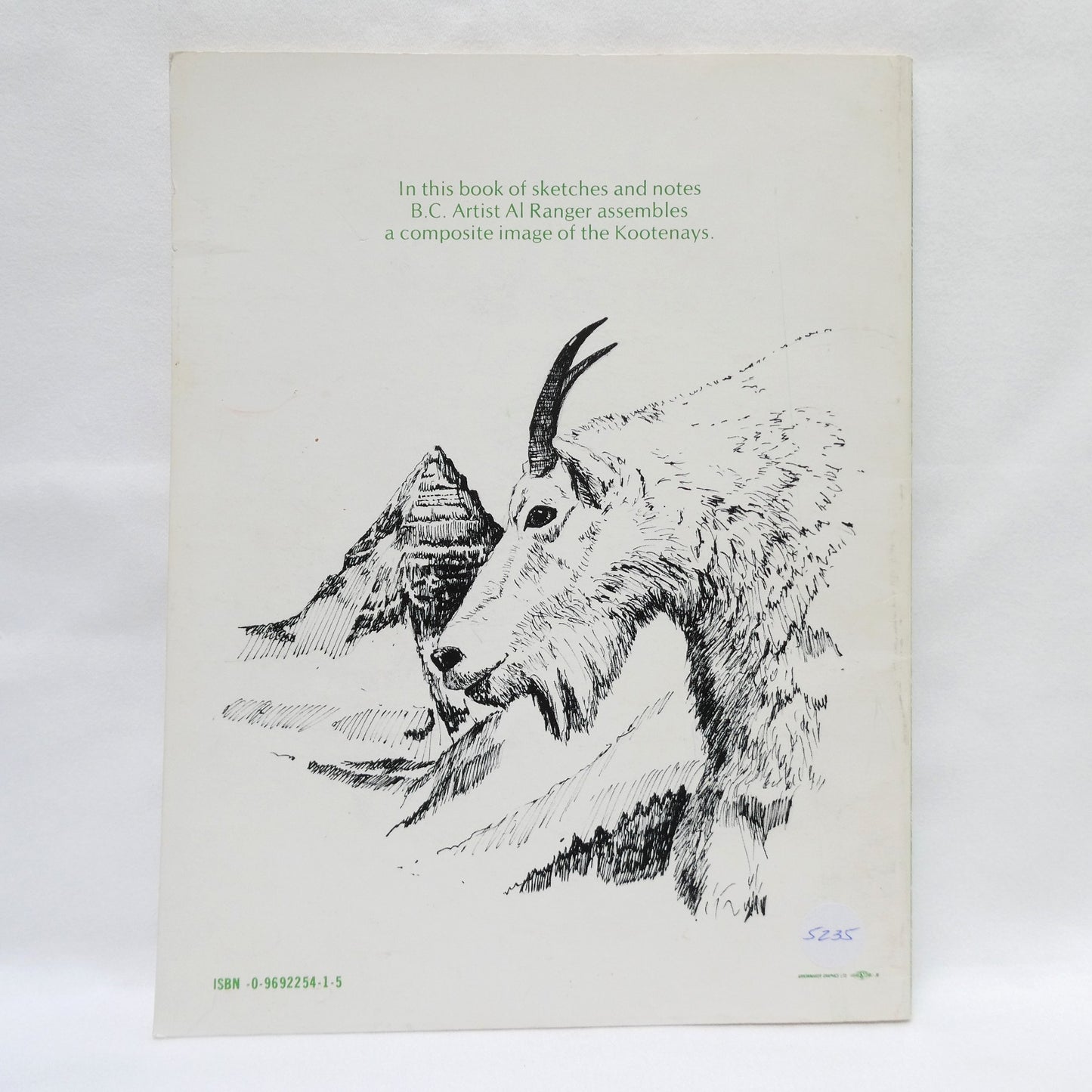 THE KOOTENAYS, INCLUDING THE BRITISH COLUMBIA ROCKIES, Sketches, Maps, and Trip Notes by Al Ranger (1st Ed. SIGNED)