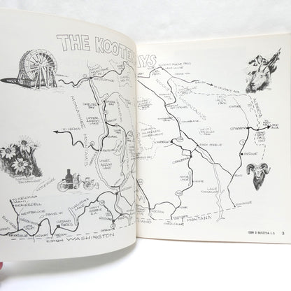 THE KOOTENAYS, INCLUDING THE BRITISH COLUMBIA ROCKIES, Sketches, Maps, and Trip Notes by Al Ranger (1st Ed. SIGNED)