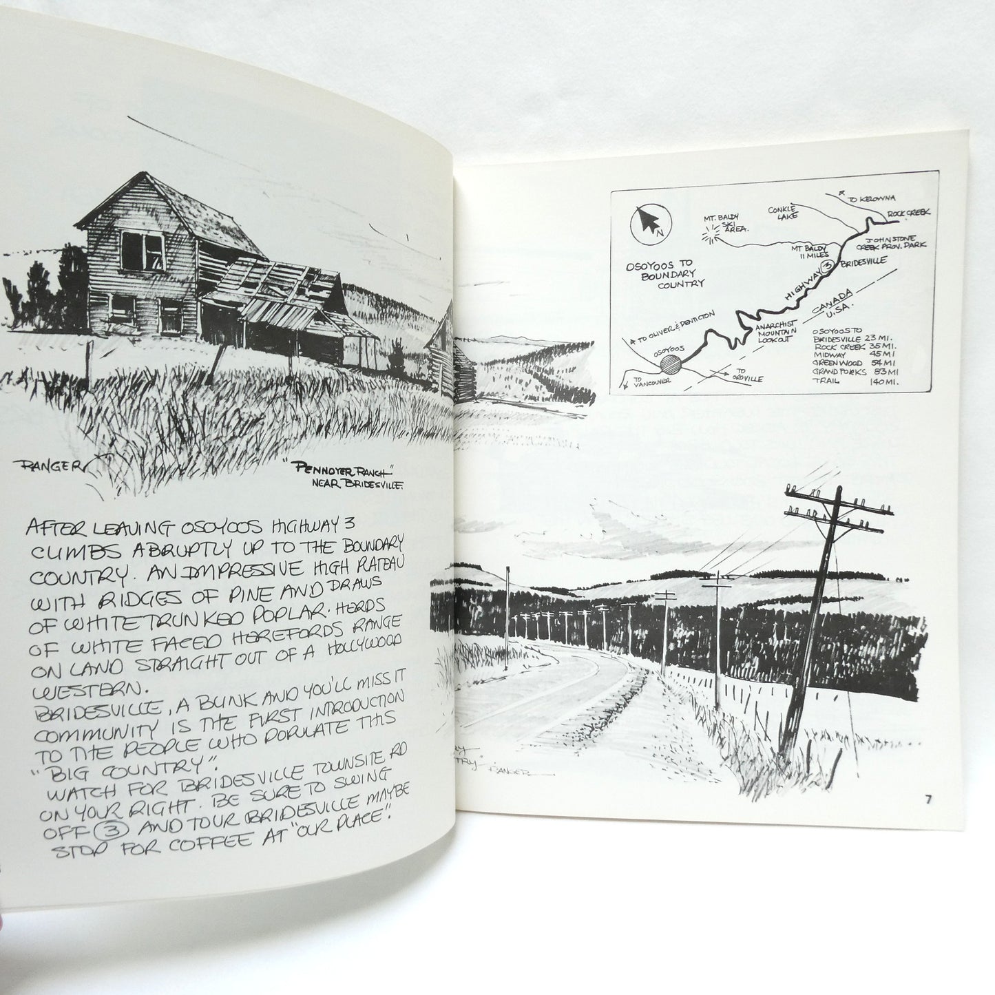 THE KOOTENAYS, INCLUDING THE BRITISH COLUMBIA ROCKIES, Sketches, Maps, and Trip Notes by Al Ranger (1st Ed. SIGNED)