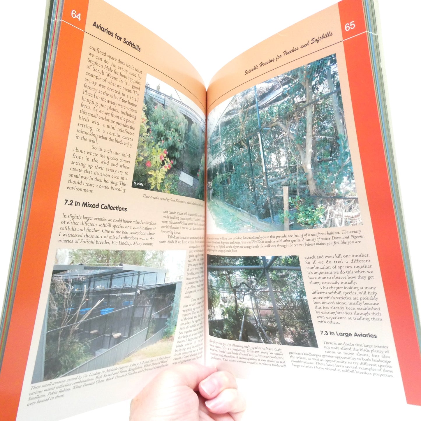 SUITABLE HOUSING FOR FINCHES AND SOFTBILLS, Including a Chapter Looking at Popular Softbill Species, by Paul Dick (1st Ed. SIGNED)
