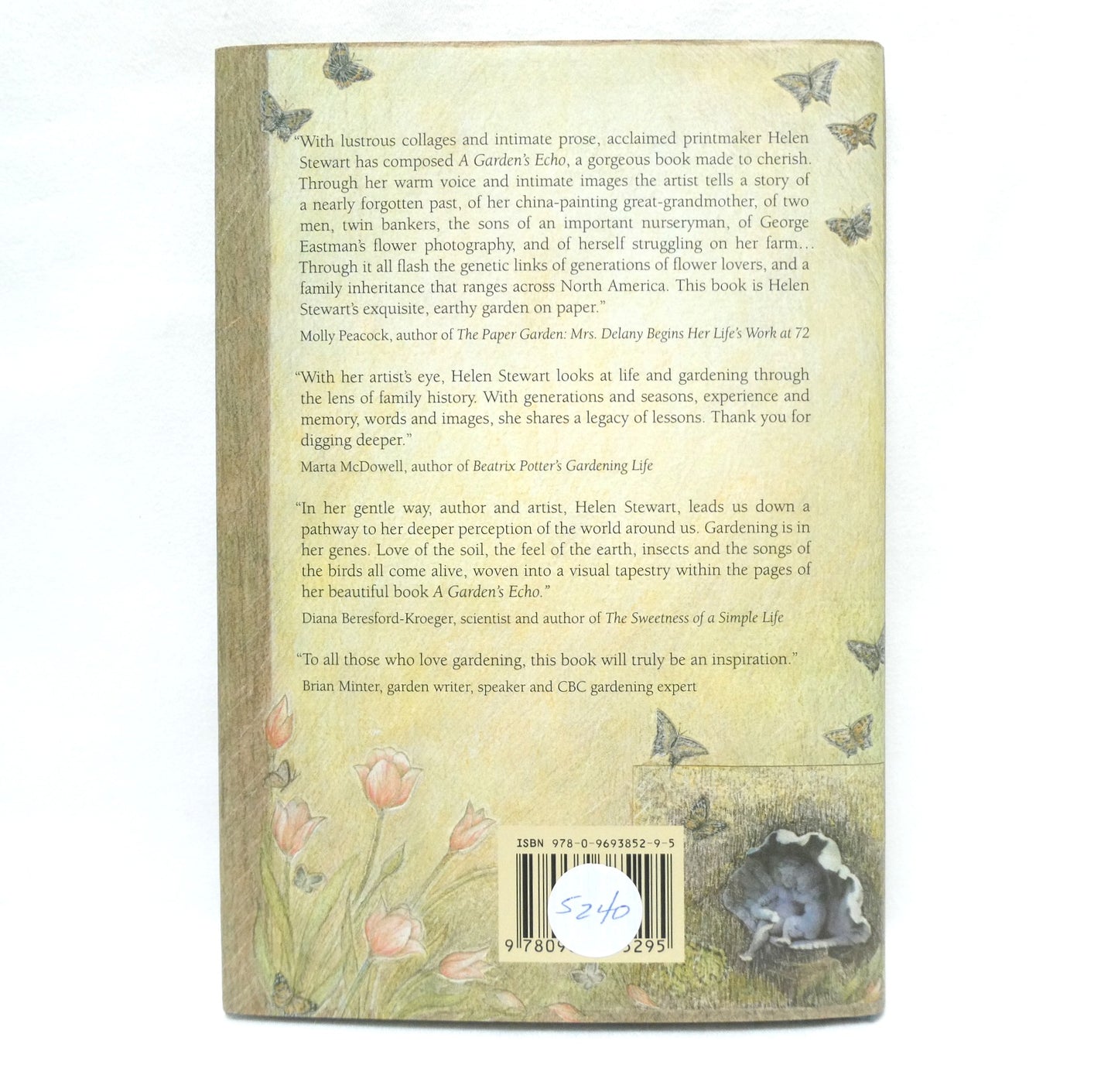 A GARDEN'S ECHO, by H.E. Stewart (1st Ed. SIGNED)