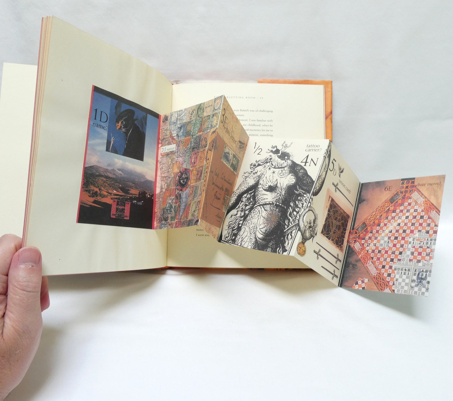 THE FORGETTING ROOM, A Fiction Book by Nick Bantock (1st Ed. SIGNED)