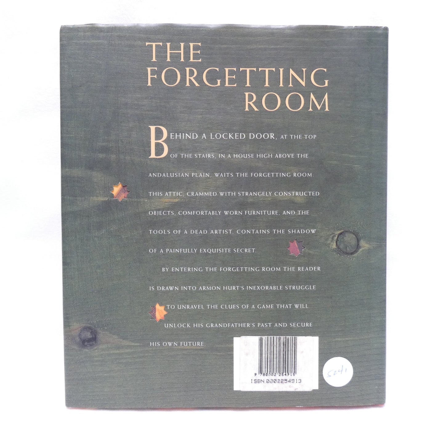 THE FORGETTING ROOM, A Fiction Book by Nick Bantock (1st Ed. SIGNED)