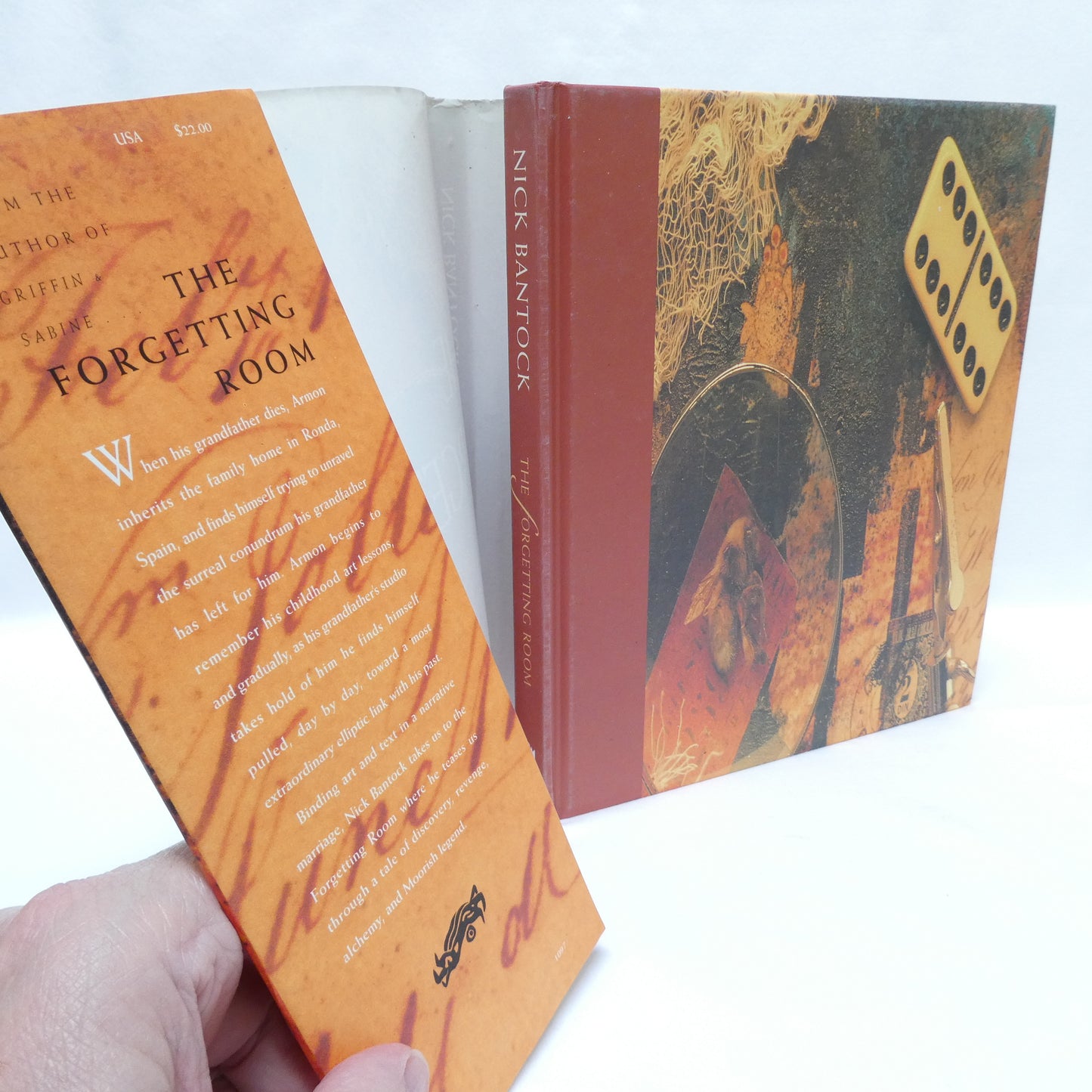 THE FORGETTING ROOM, A Fiction Book by Nick Bantock (1st Ed. SIGNED)