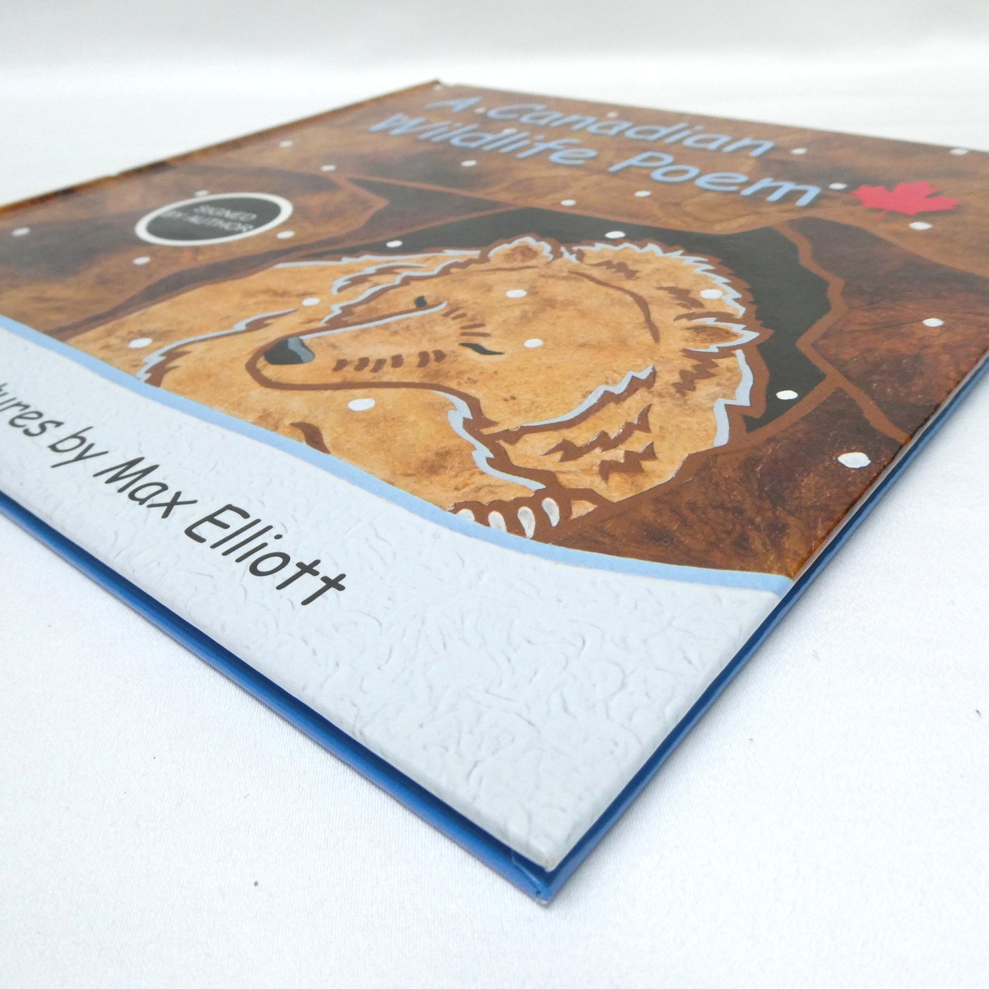 A CANADIAN WILDLIFE POEM, Words and Picture by Max Elliott (1st Ed. SIGNED)