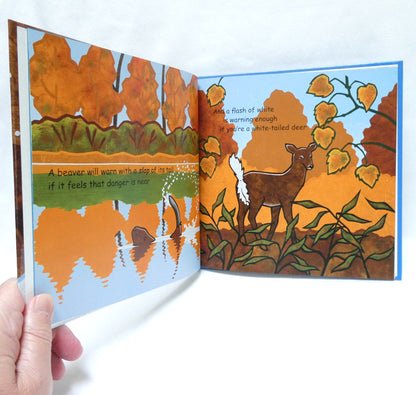 A CANADIAN WILDLIFE POEM, Words and Picture by Max Elliott (1st Ed. SIGNED)