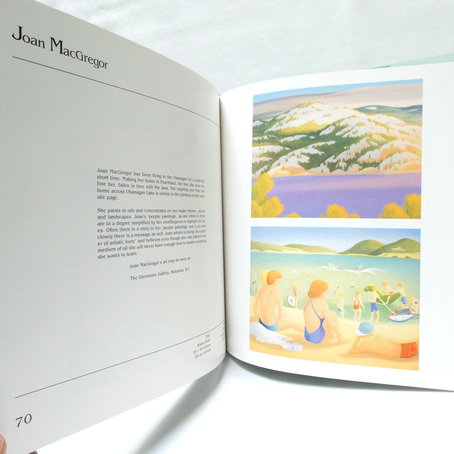 BRUSHES IN THE SUN, The Collector's Edition of Artists From The Okanagan and Surrounding Area (1st Ed. SIGNED)