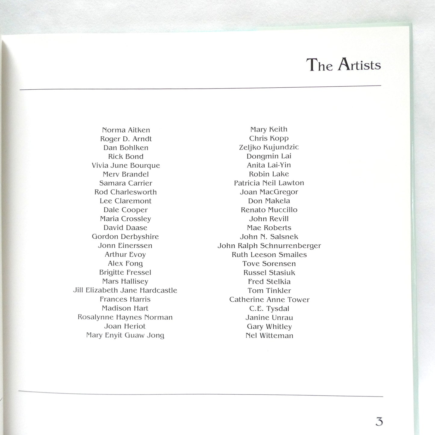 BRUSHES IN THE SUN, The Collector's Edition of Artists From The Okanagan and Surrounding Area (1st Ed. SIGNED)