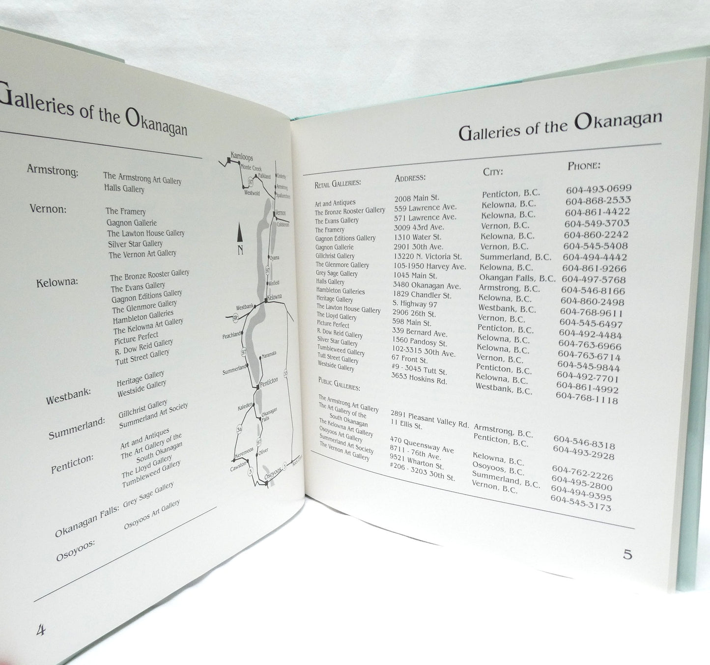 BRUSHES IN THE SUN, The Collector's Edition of Artists From The Okanagan and Surrounding Area (1st Ed. SIGNED)