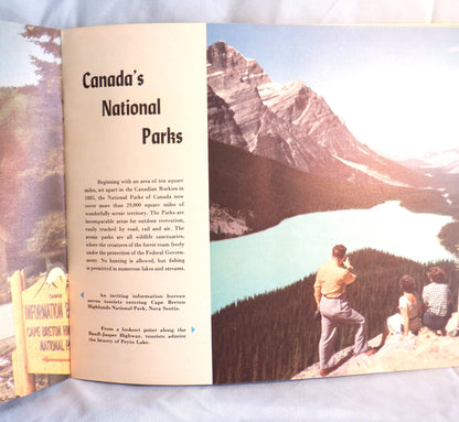 CANADA, VACATIONS UNLIMITED, A Canadian Tourist Brochure Guide to Vacations, 1950's