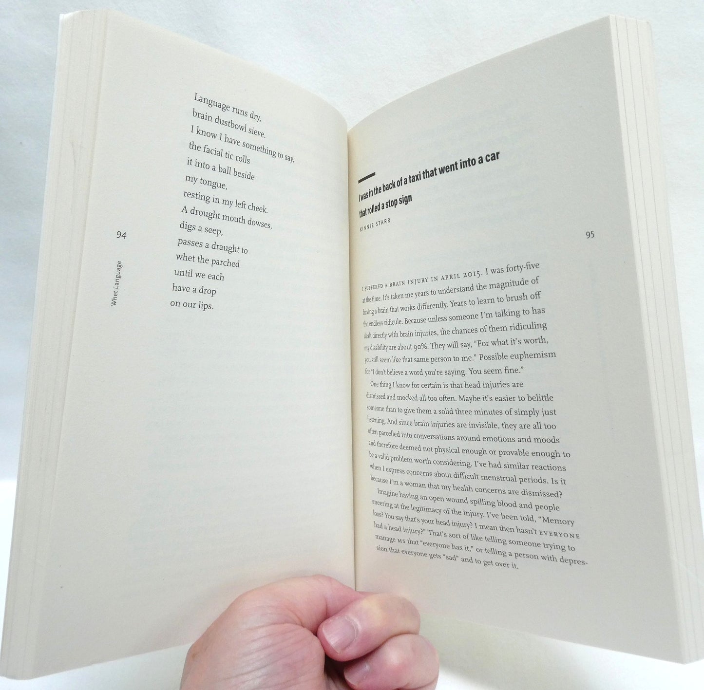 IMPACT, Women Writing After Concussion, Edited by E.D. Moring and Jane Cauthorne (2021 1st Ed.)