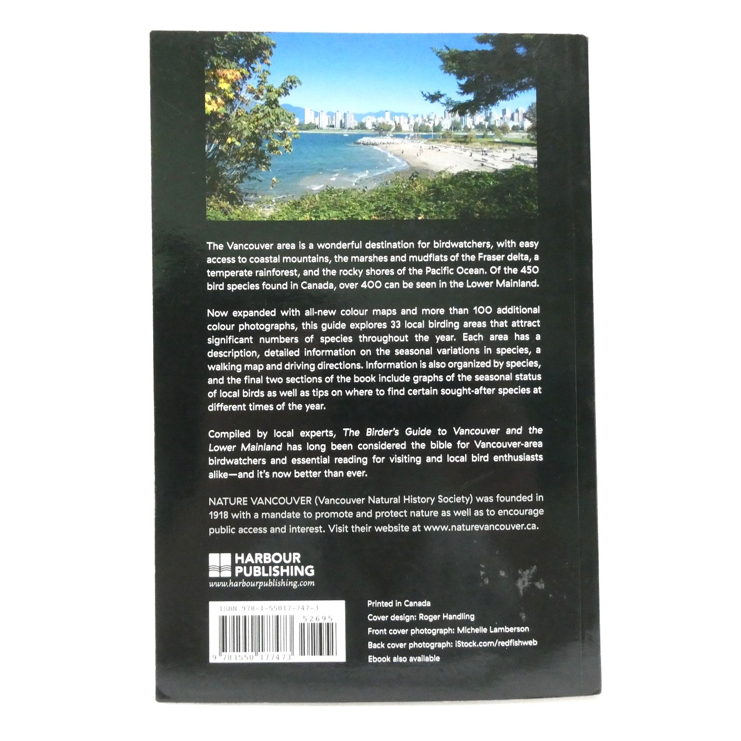 THE BIRDER'S GUIDE TO VANCOUVER AND THE LOWER MAINLAND, By Nature Vancouver (2016 1st Ed.)