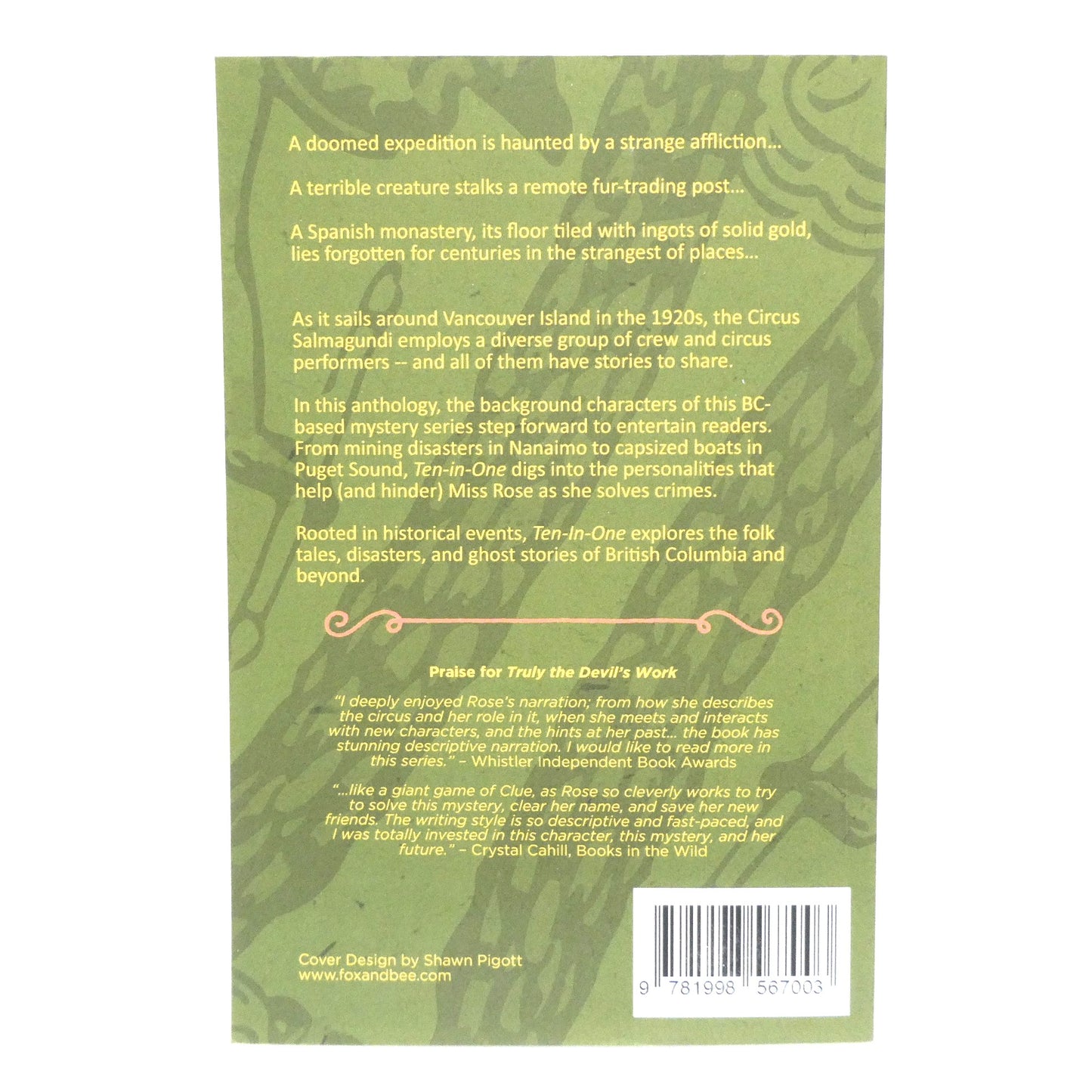 TEN IN ONE, A Circus Salmagundi Anthology, by Kim Bannerman (2024 1st Ed.)