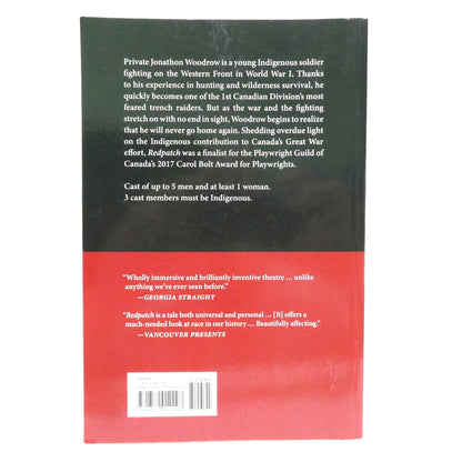 RED PATCH, A PLAY including an eight-page GRAPHIC NOVEL, by Raes Calvert & Sean Harris Oliver (2019 1st Ed.)