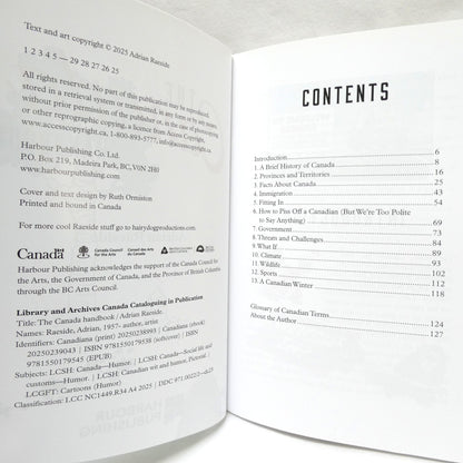 THE CANADA HANDBOOK, by Adrian Raeside (2025 1st Ed.)