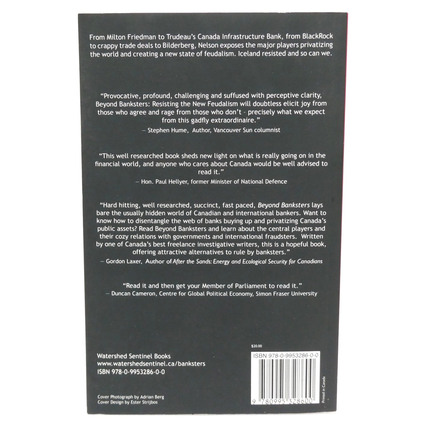 BEYOND BANKSTERS, Resisting the New Feudalism, by Joyce Nelson (2016 1st Ed.)