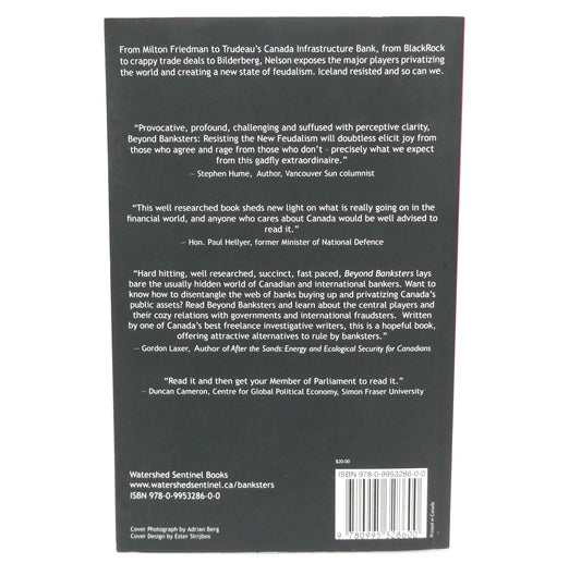 BEYOND BANKSTERS, Resisting the New Feudalism, by Joyce Nelson (2016 1st Ed.)