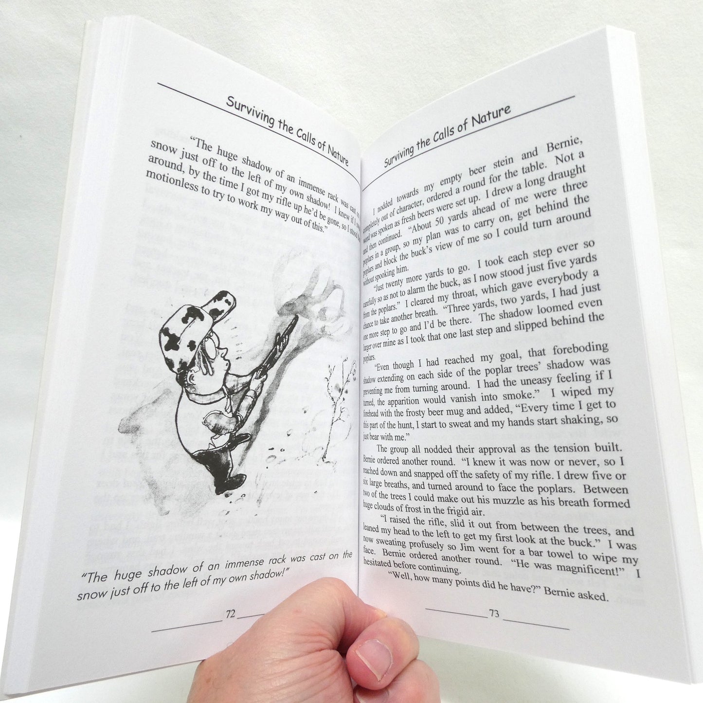 SURVIVING THE CALL OF NATURE, Whimsical Tales of Hunting, Fishing and Life on the Farm by Rod Lehmann (2006 1st Ed.)