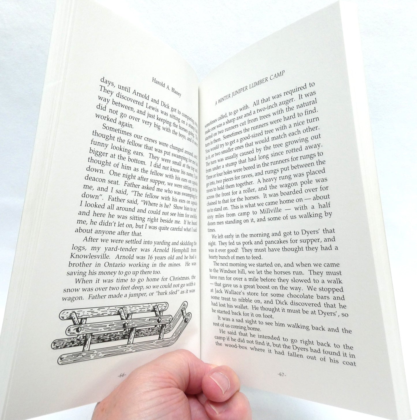 THE WAY IT WAS BACK THEN, A Collection of Stories by Harold A. Blaney (1993 1st Ed.)