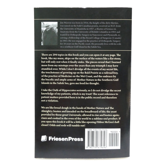 AN ELDERLY ECLECTIC GENTLEMAN, A Collection of 294 Short Stories, by Jim Warren (2011 1st Ed.)