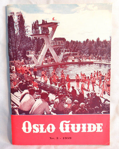 Vintage Visitors Pocket Guide No. 3: 'OSLO NORWAY GUIDE', 1959