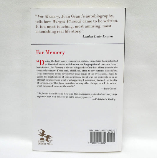 FAR MEMORY, An Autobiography by Joan Grant (2009 1st Ed.)