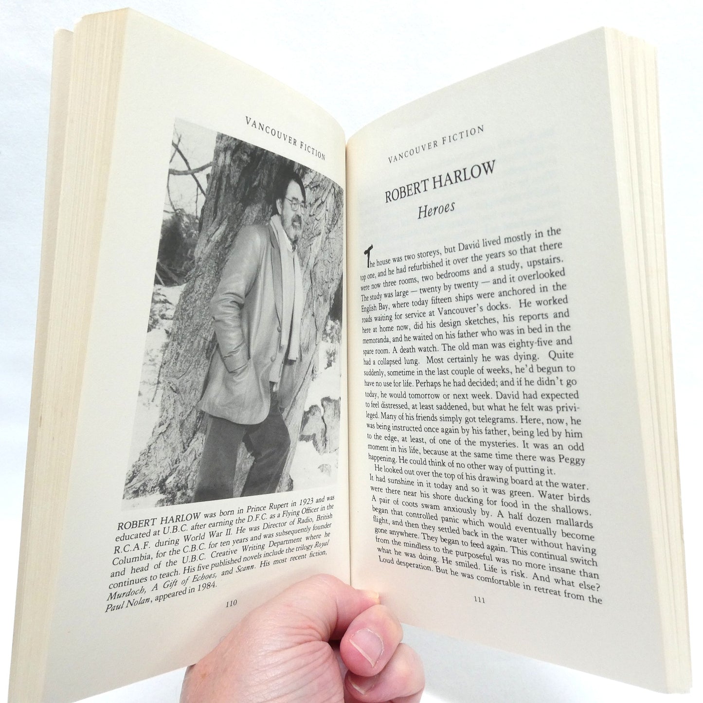 VANCOUVER FICTION, An Outstanding Centennial Collection by Vancouver's World-Class Writers, Edited by David Watmough (1985 1st Ed.)