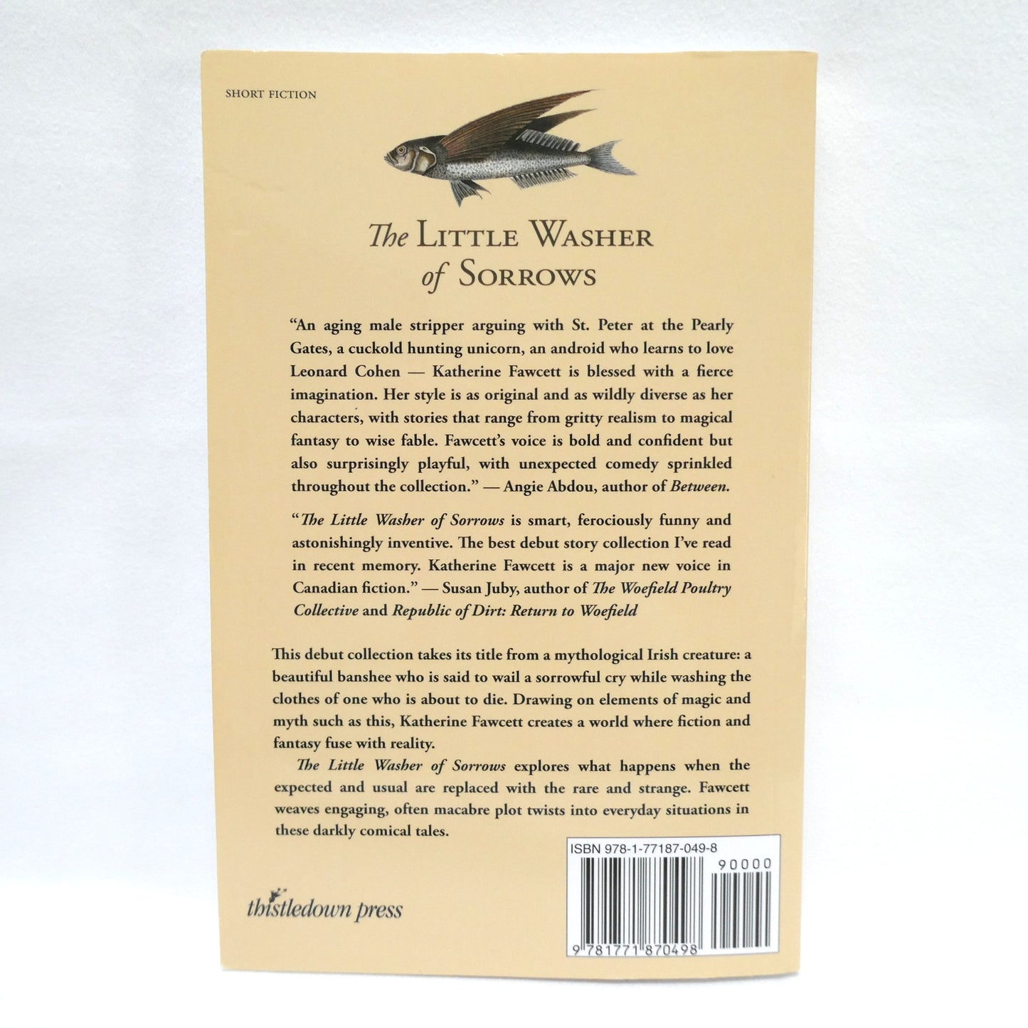 THE LITTLE WASHER OF SORROWS, Short Stories by Katherine Fawcett (2015 1st Ed.)