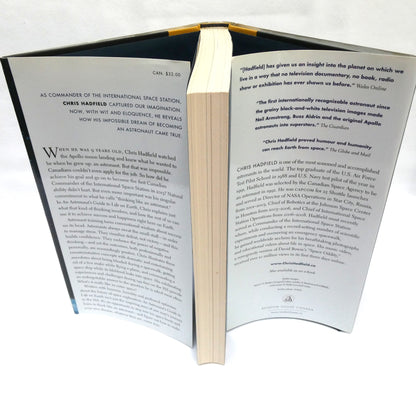 AN ASTRONAUT'S GUIDE TO LIFE ON EARTH, by Chris Hadfield (2013 1st Ed.)