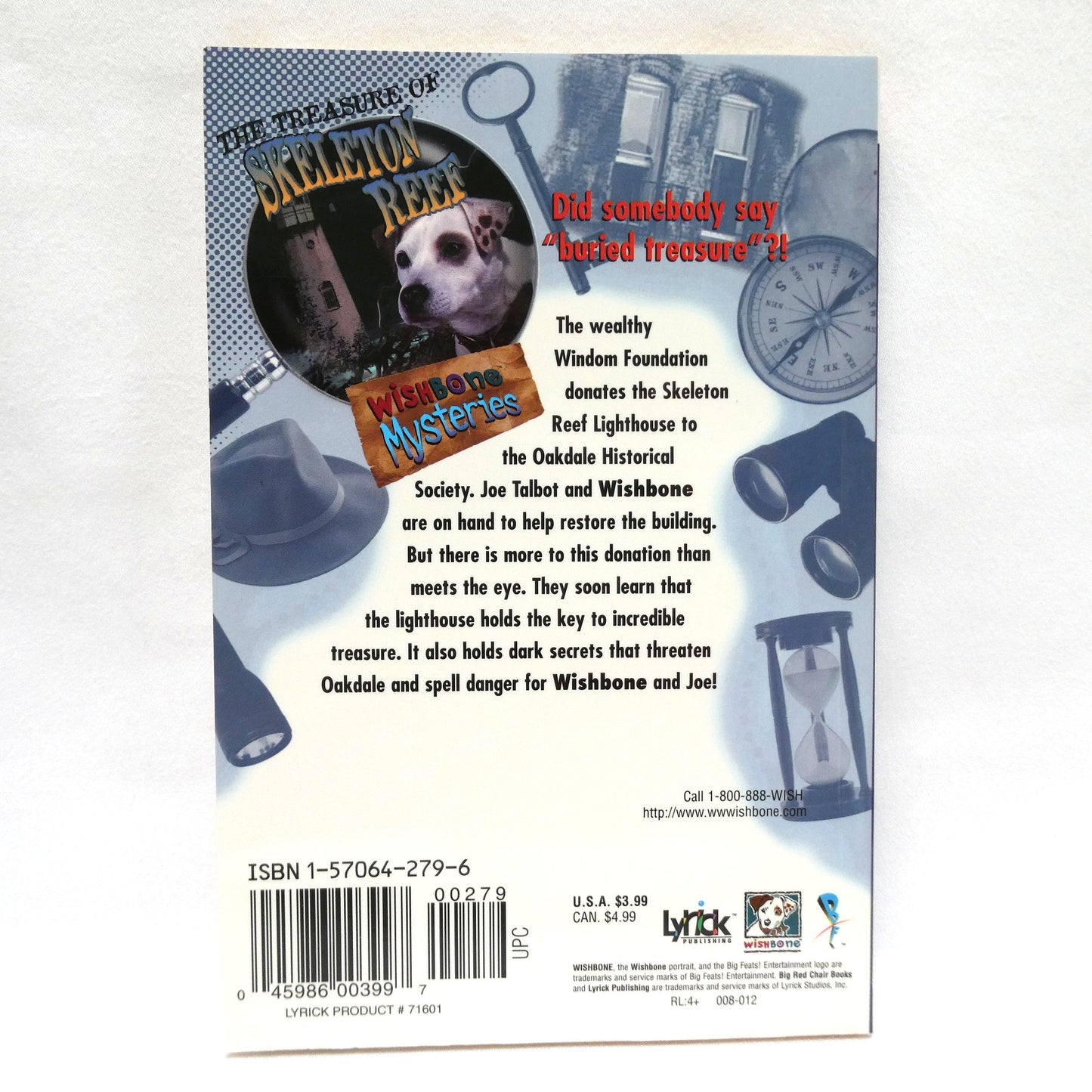 WISHBONE ADVENTURE PACK #2, Boxed Book Set of THREE, with Book #1 substitute!