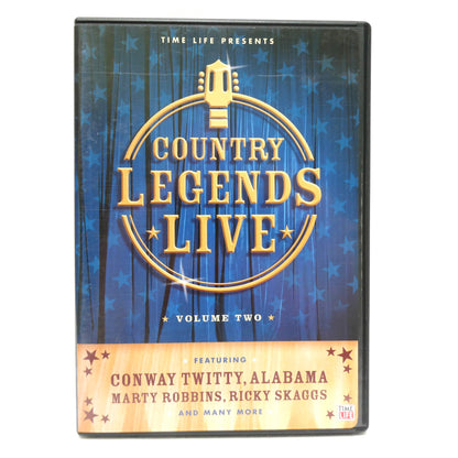 Time Life Presents: The 4-DVD 2005 COUNTRY LEGENDS LIVE, Volumes 1 to 4 in the Concert Video Series