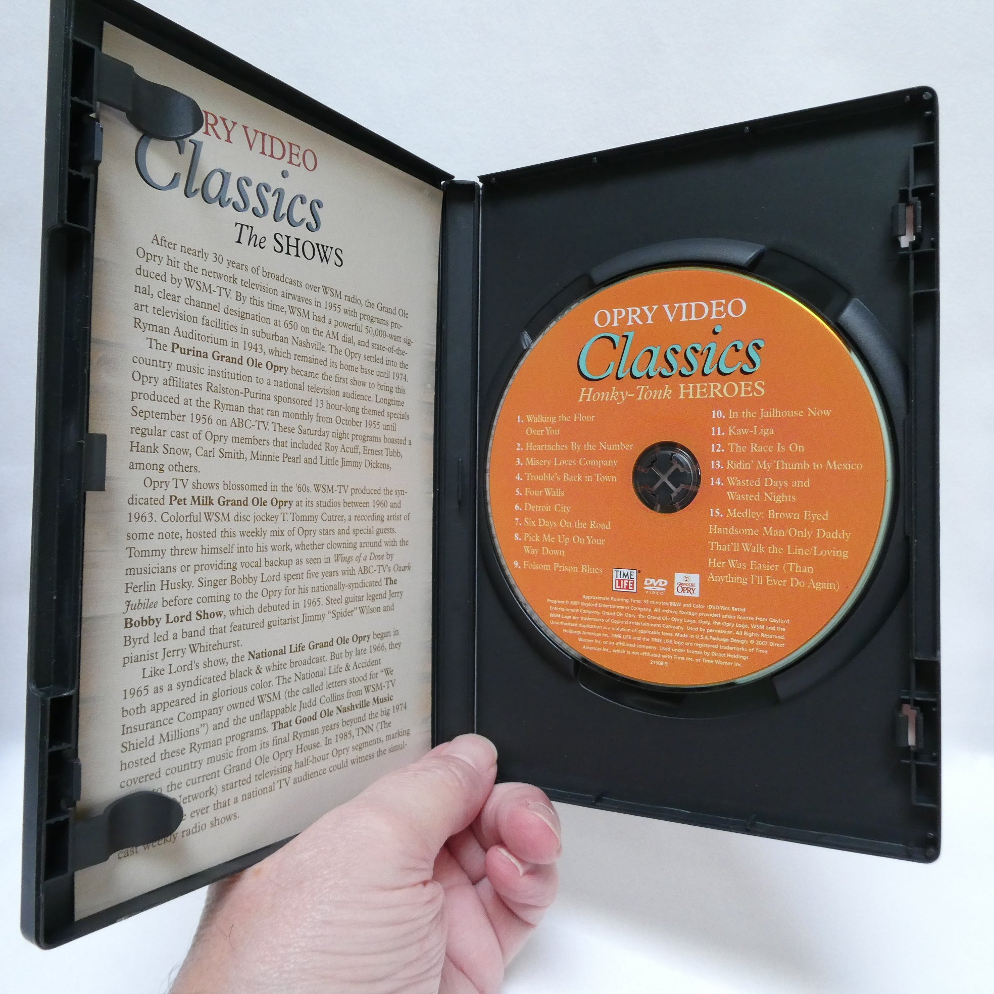 GRAND OLE OPRY VIDEO CLASSICS 8-DVD BOX SET, by Time Life 2007