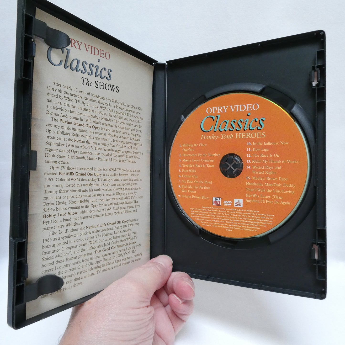 GRAND OLE OPRY VIDEO CLASSICS 8-DVD BOX SET, by Time Life 2007